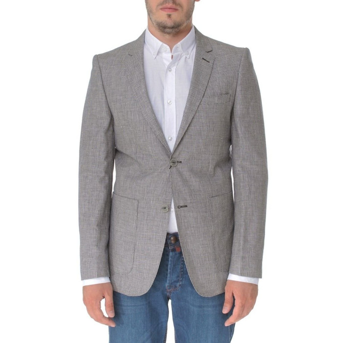 Чоловічий піджак Brioni сірий 03ceket