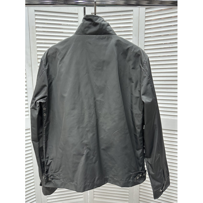 Мужская ветровка Burberry серая 8770