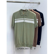 Мужская футболка Loro Piana зеленая 901-10