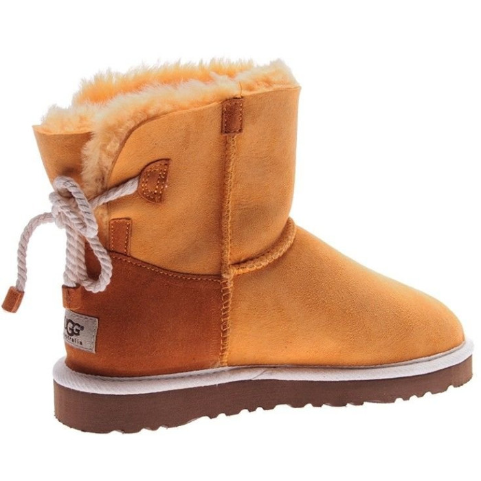Женские сапоги UGG желтые 1006493