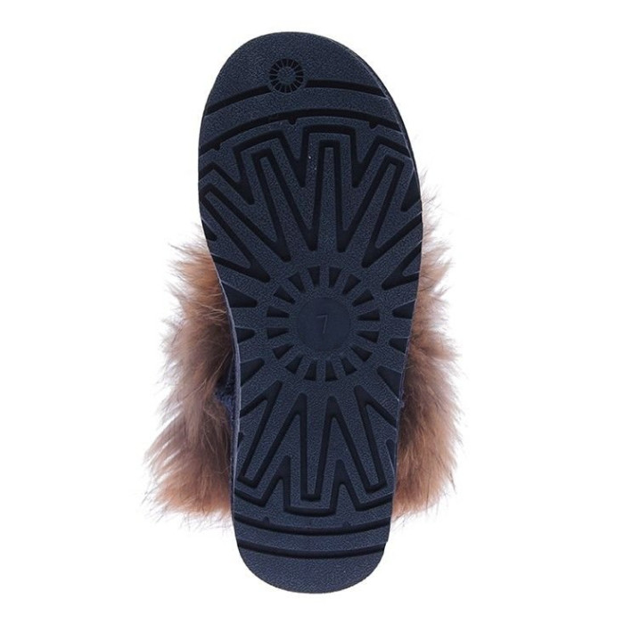Жіночі чоботи UGG сині 5854