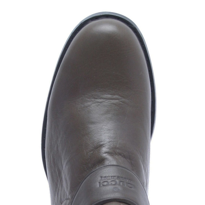 Жіночі чоботи Gucci зелені 328-617