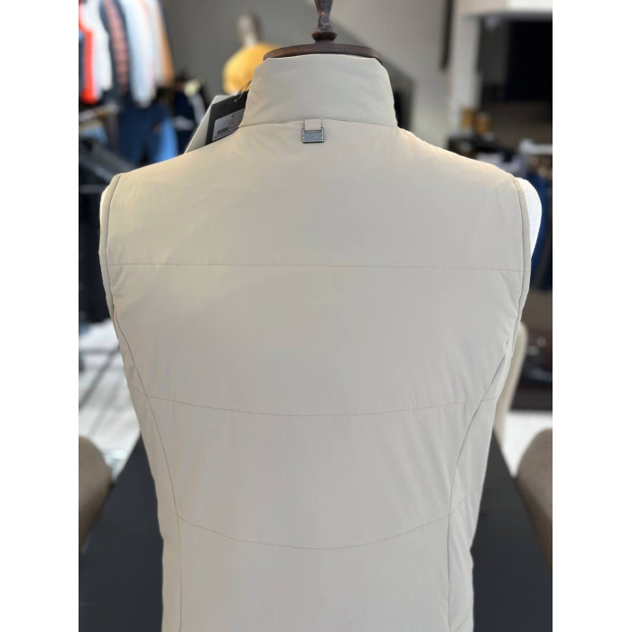 Чоловічий жилет Corneliani бежевий 6002