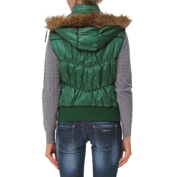Жіночий жилет Moncler зелений 035