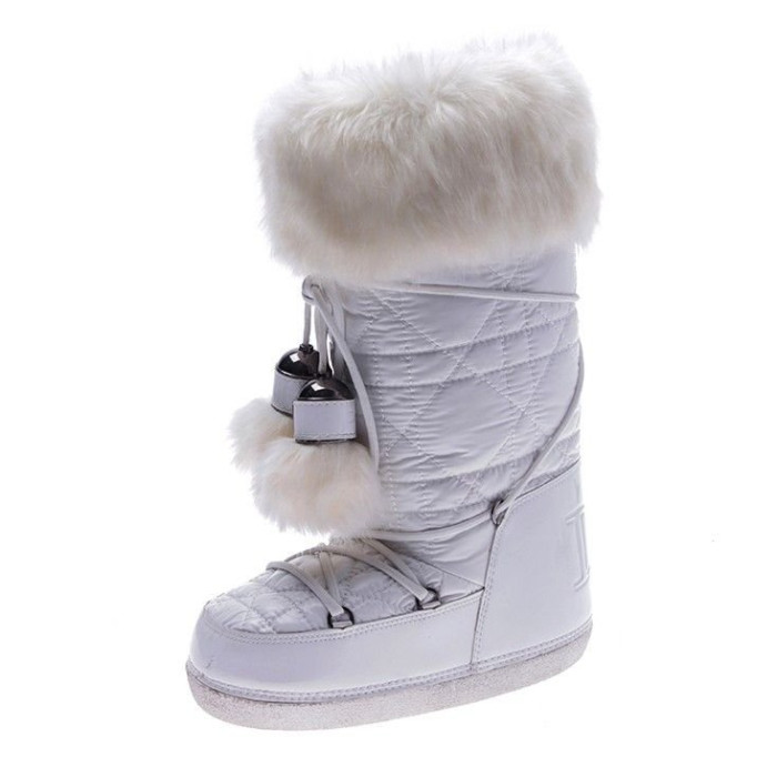 Жіночі чоботи Boots білі 312-68