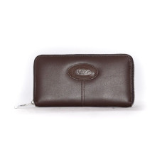 Женский кошелек Tods коричневый 320a