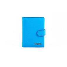 Женский кошелек Prada синий PD002