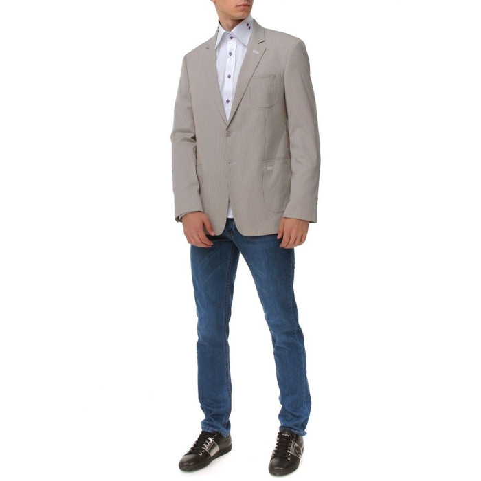 Чоловічий піджак Zegna бежевий diamond-03