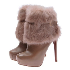Женские ботильоны Schutz бежевые 47020013