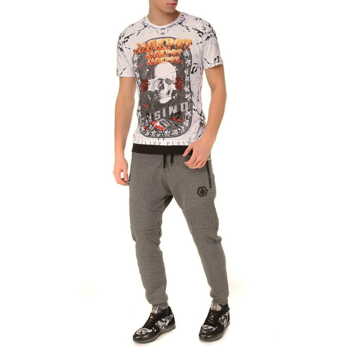 Мужские спортивные брюки Philipp Plein серые 493