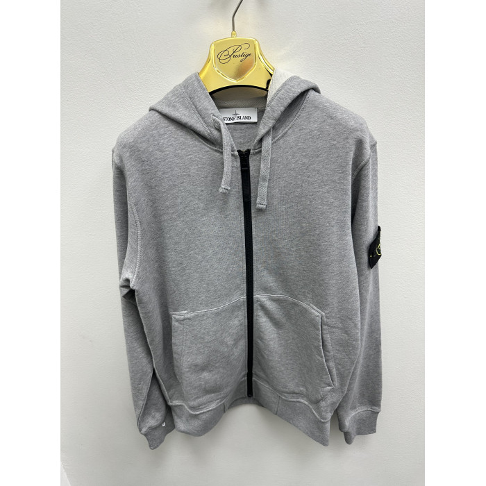 Мужская олимпийка Stone Island серая 7634-55