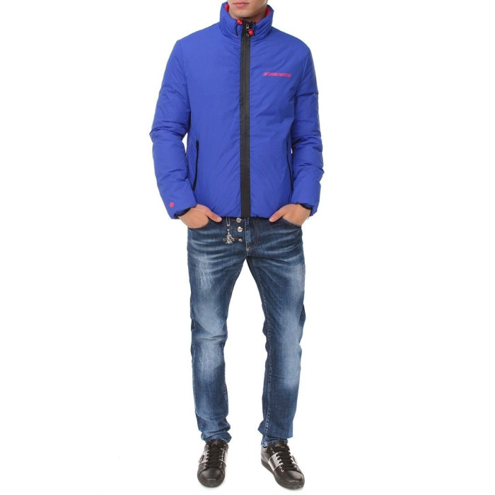 Чоловічий пуховик Dsquared блакитний 11138