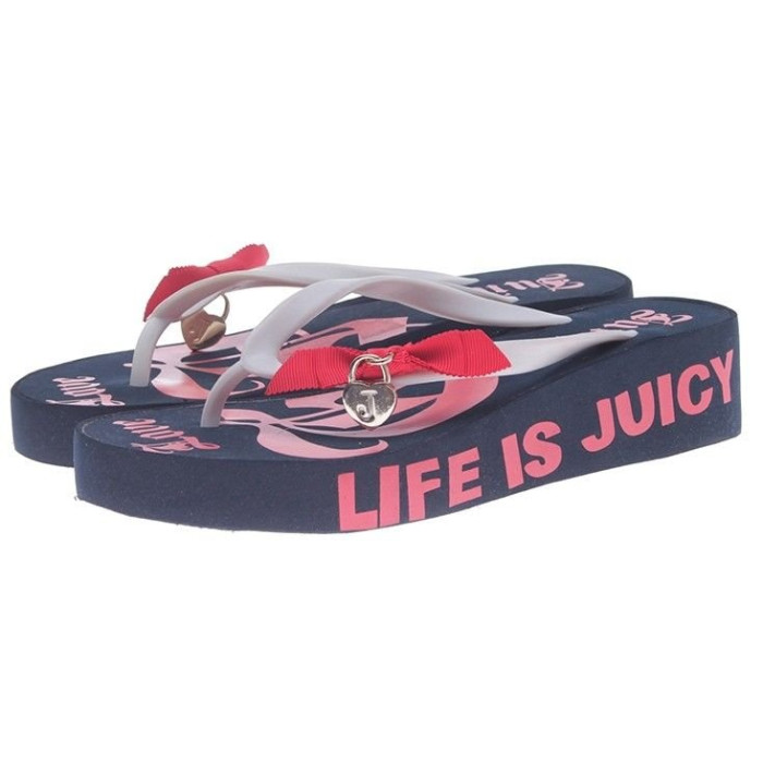 Женские шлепанцы Juicy красные u105