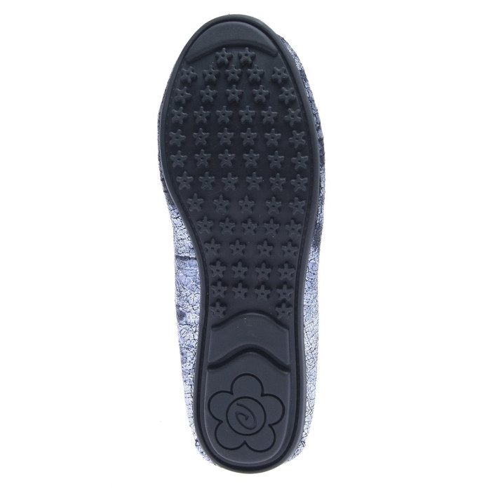 Женские балетки Dolce&Gabbana серые 9002-6