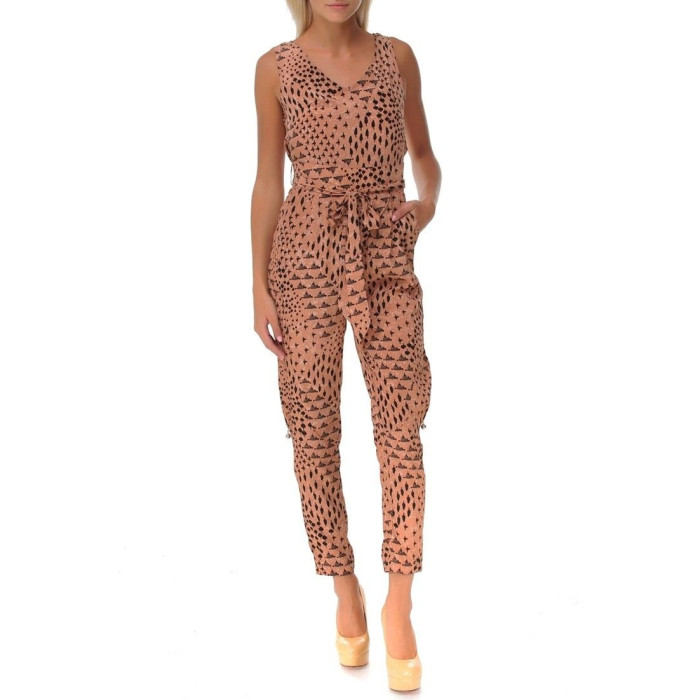 Женский комбинезон Costume бежевый 295