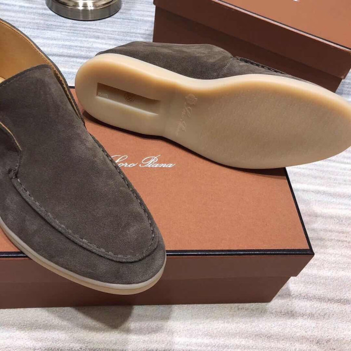 Чоловічі чоботи Loro Piana коричневі LP09