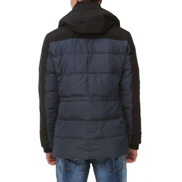 Мужской пуховик Trussardi синий 5271101