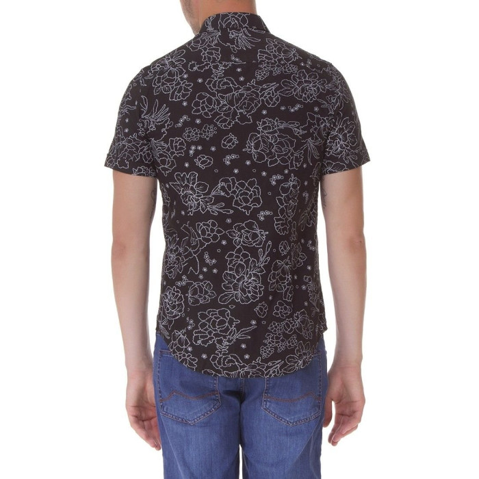 Мужская футболка Etro черная ds09763