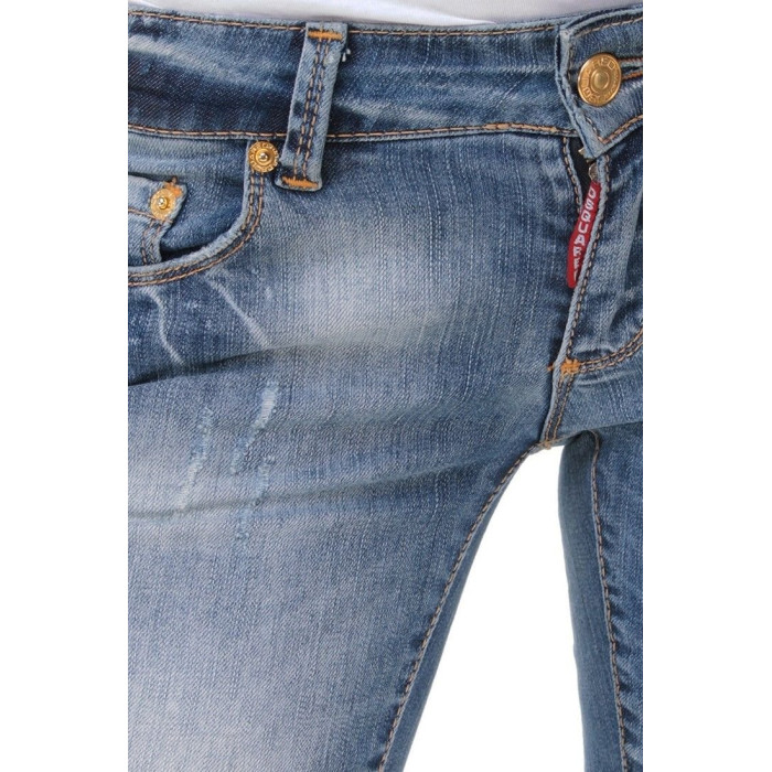 Жіночі шорти Dsquared блакитні 5052