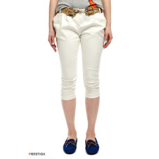 Женские капри Gucci белые 2702