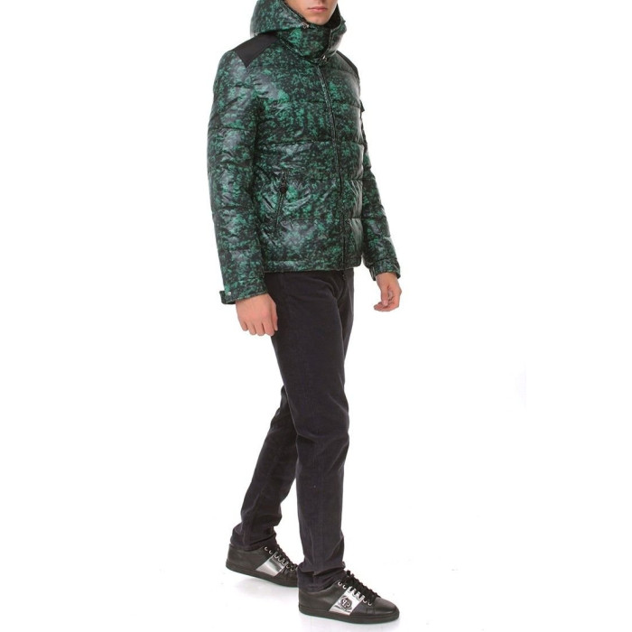 Чоловічий пуховик Moncler зелений m006
