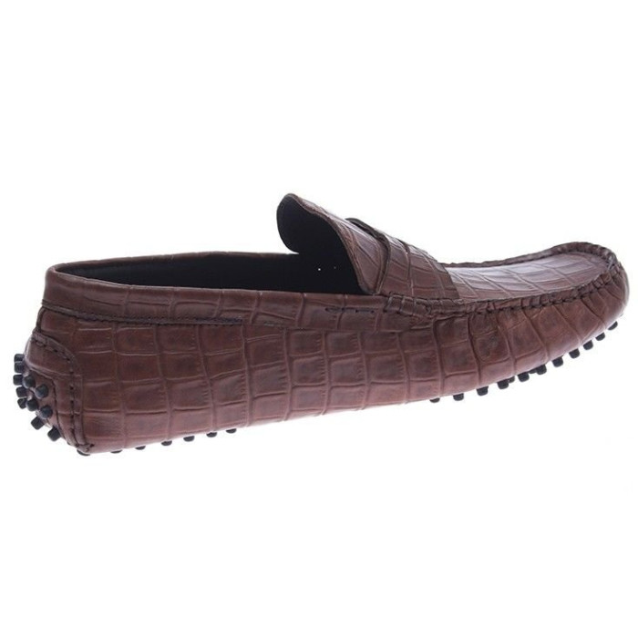 Чоловічі мокасини Tods коричневі 9802-39