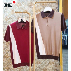 Мужская футболка Kiton бежевая 8027-15