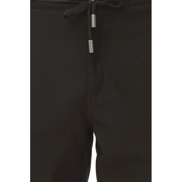 Чоловічі брюки Bikkembergs чорні 5173