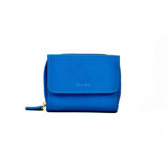 Жіночий гаманець Celine синій 5802-1