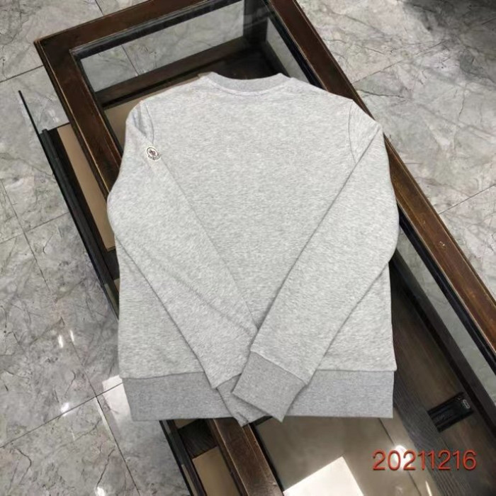 Мужской свитшот Moncler серый 6252