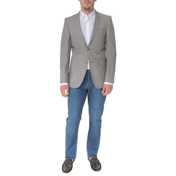Чоловічий піджак Brioni сірий 03ceket
