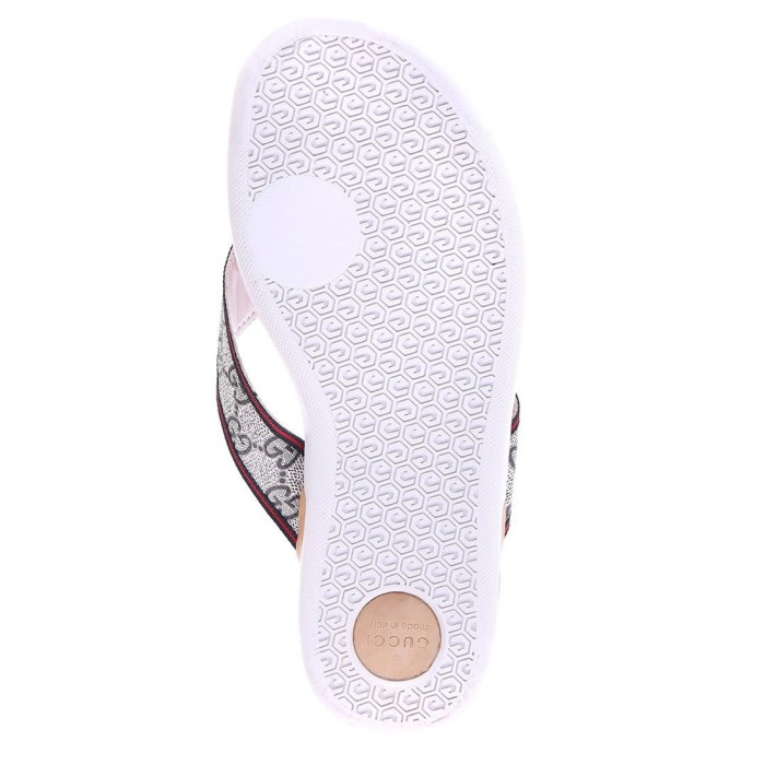 Мужские шлепанцы Gucci красные 8063-1