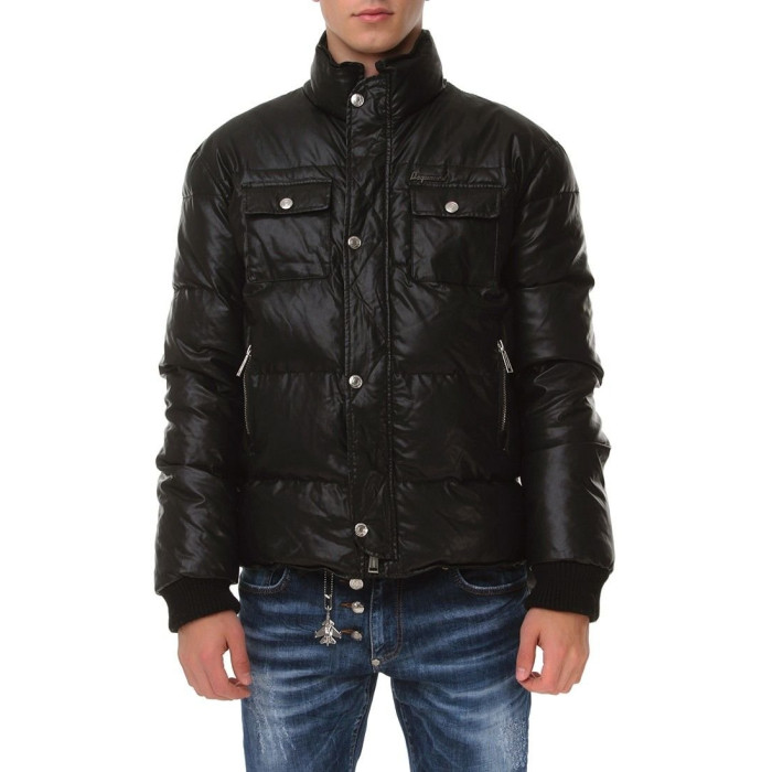 Чоловічий пуховик Dsquared чорний 822