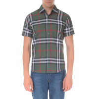 Чоловіча футболка Burberry зелена 574-01