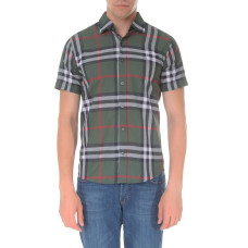 Мужская футболка Burberry зеленая 574-01