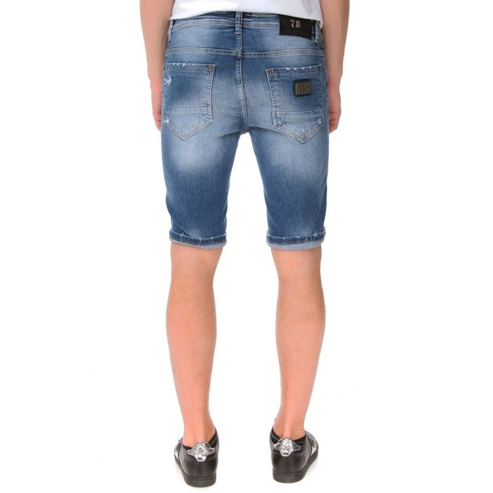 Чоловічі шорти Philipp Plein блакитні 7031
