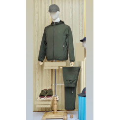 Мужской спортивный костюм Brunello Cucinelli зеленый 9683-19