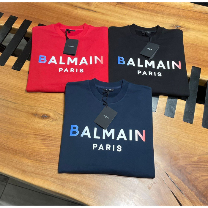 Чоловічий світшот Balmain чорний 22-193