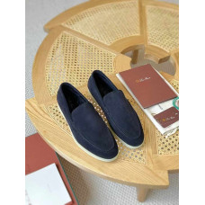 Мужские лоферы Loro Piana синие 56777