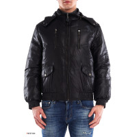Чоловічий пуховик Bikkembergs чорний 3301