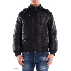 Чоловічий пуховик Bikkembergs чорний 3301
