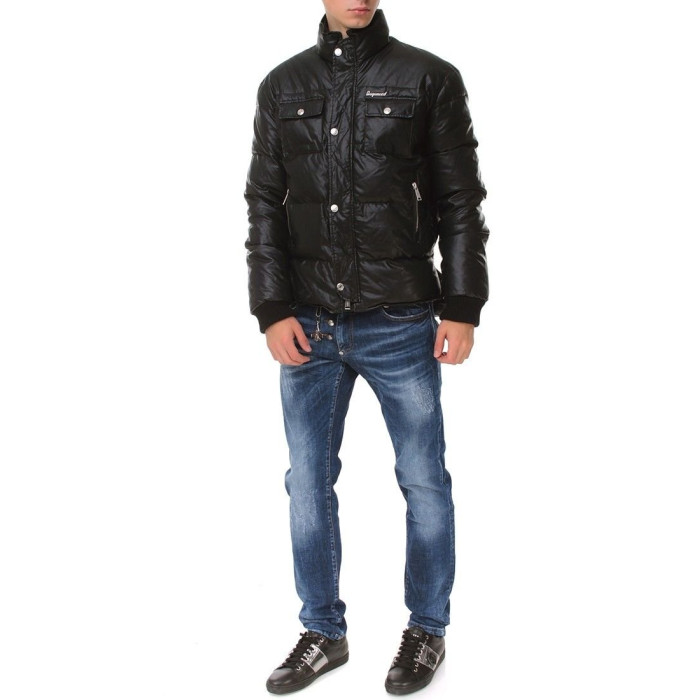 Чоловічий пуховик Dsquared чорний 822