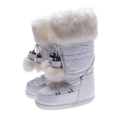 Жіночі чоботи Boots білі 312-68