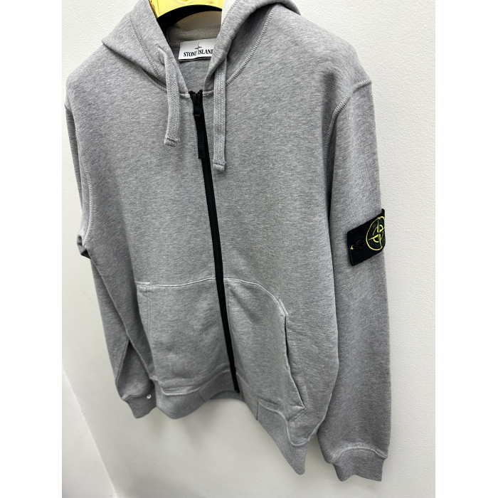 Мужская олимпийка Stone Island серая 7634-55