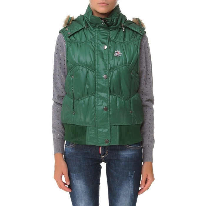 Жіночий жилет Moncler зелений 035