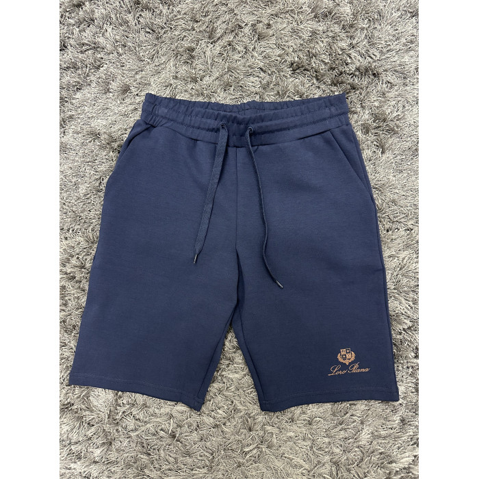 Мужские шорты Loro Piana синие 25-1015