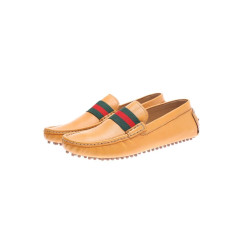 Чоловічі мокасини Gucci жовті 4460