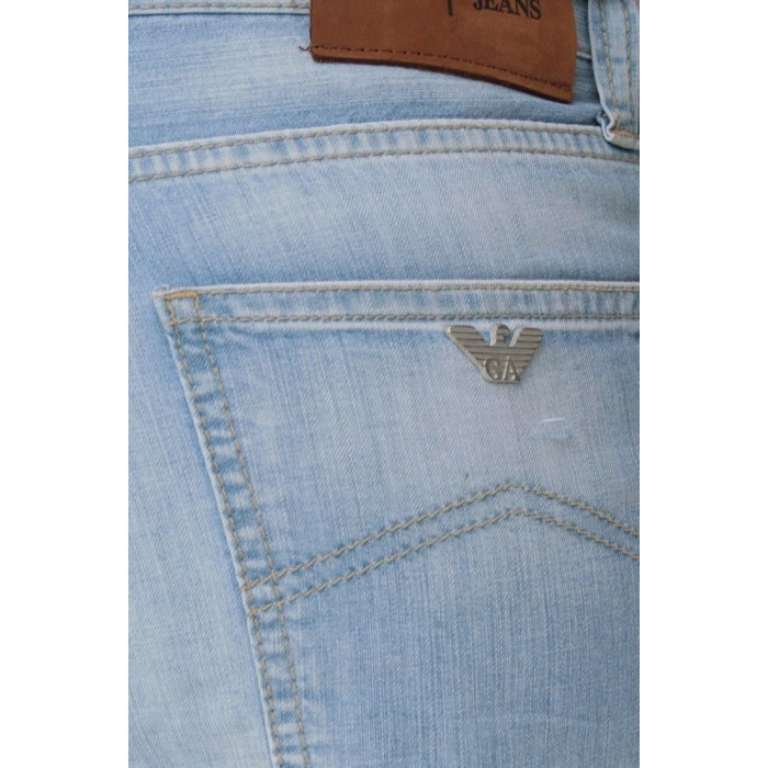 Чоловічі шорти Armani блакитні 974