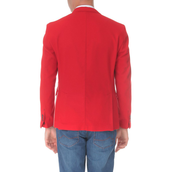 Мужской пиджак Zara красный 5444
