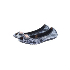 Жіночі балетки Dolce&Gabbana сірі 9002-6